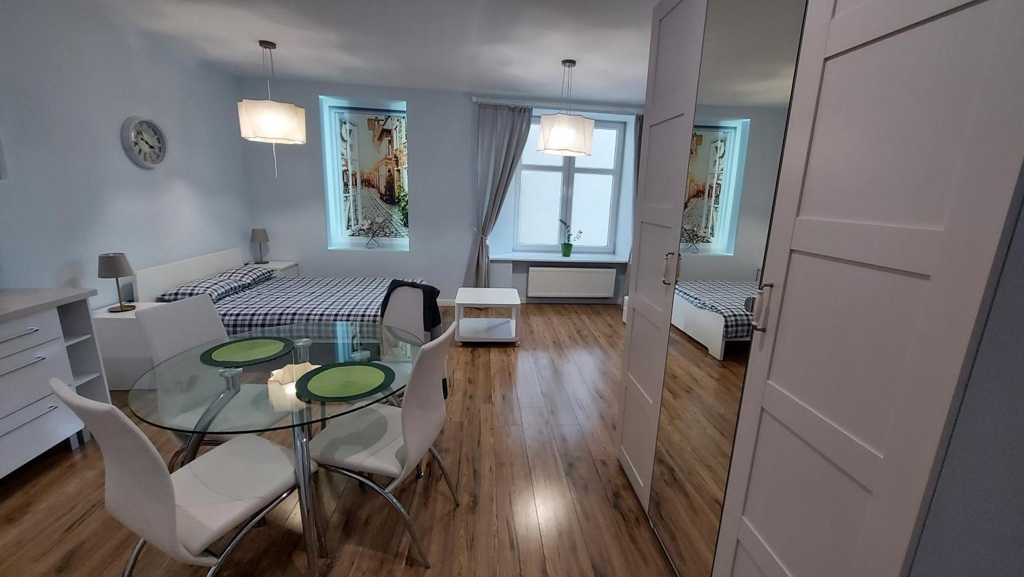 Theapartments Radwanska Łódź Rom bilde