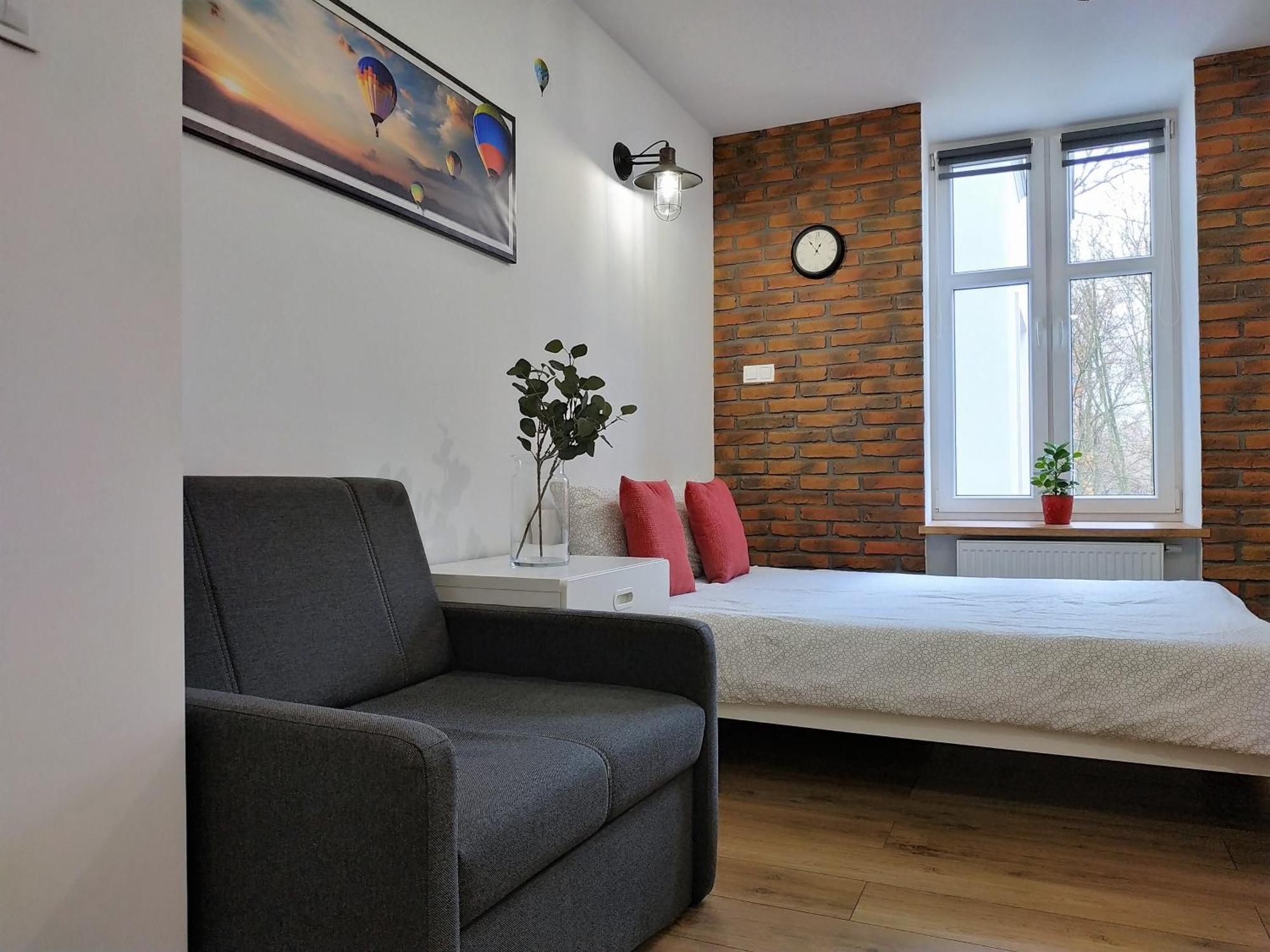 Theapartments Radwanska Łódź Rom bilde